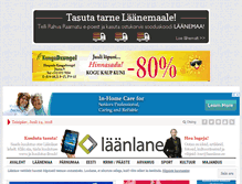 Tablet Screenshot of laanlane.ee